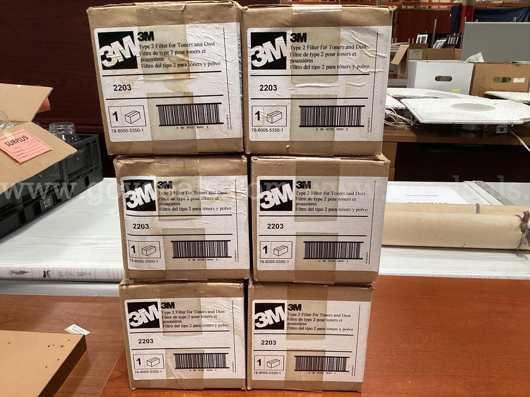 6 - 3M Type - 2 Filters.