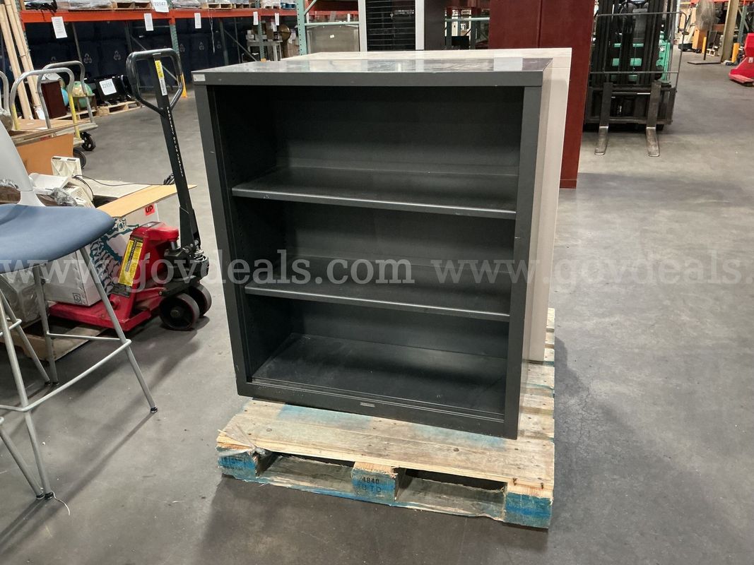 2 - Metal Bookcases