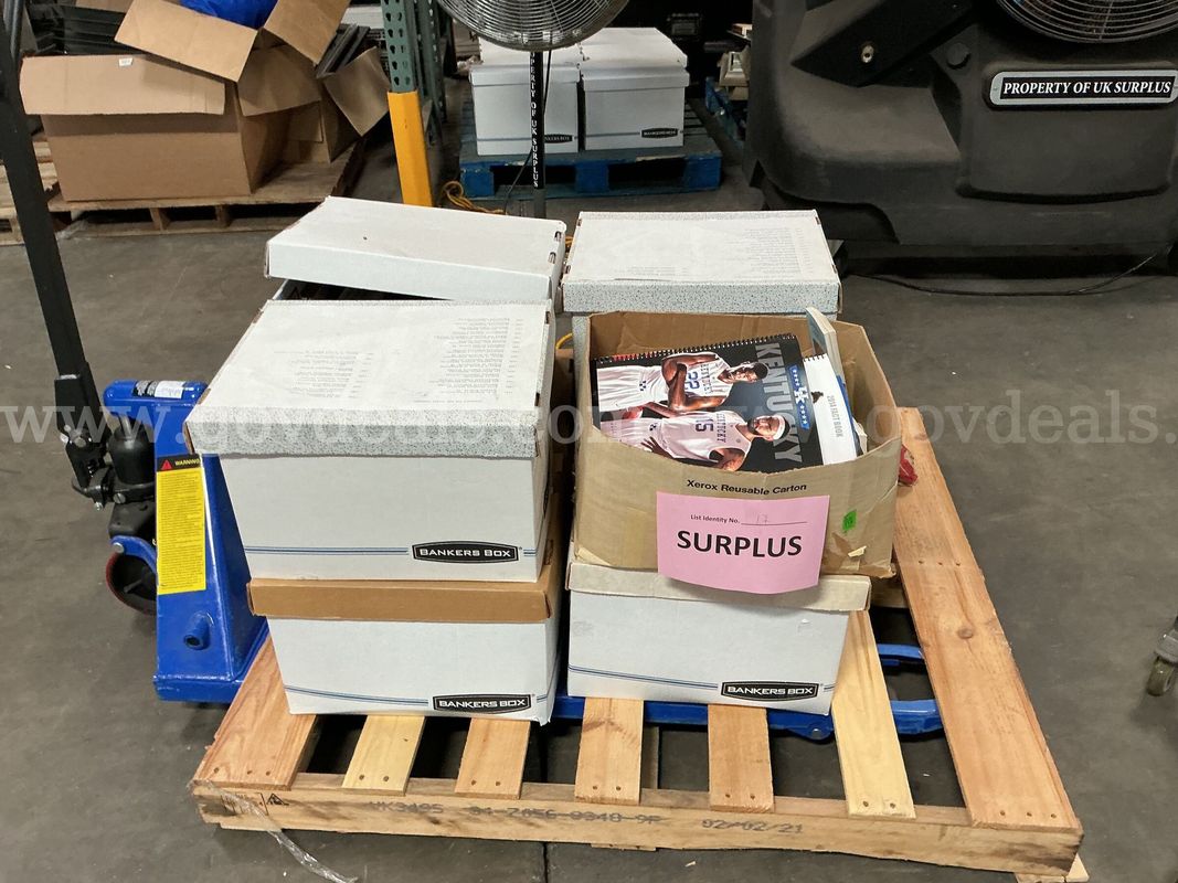 8 - Boxes of University of Kentucky Sports Magazines and Special Publications.
