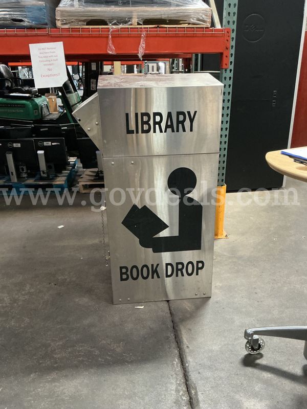 Book Drop Box w/ Key