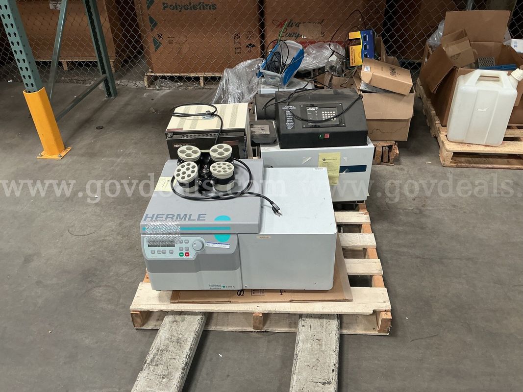 Pallet of Various Laboratory Equipment