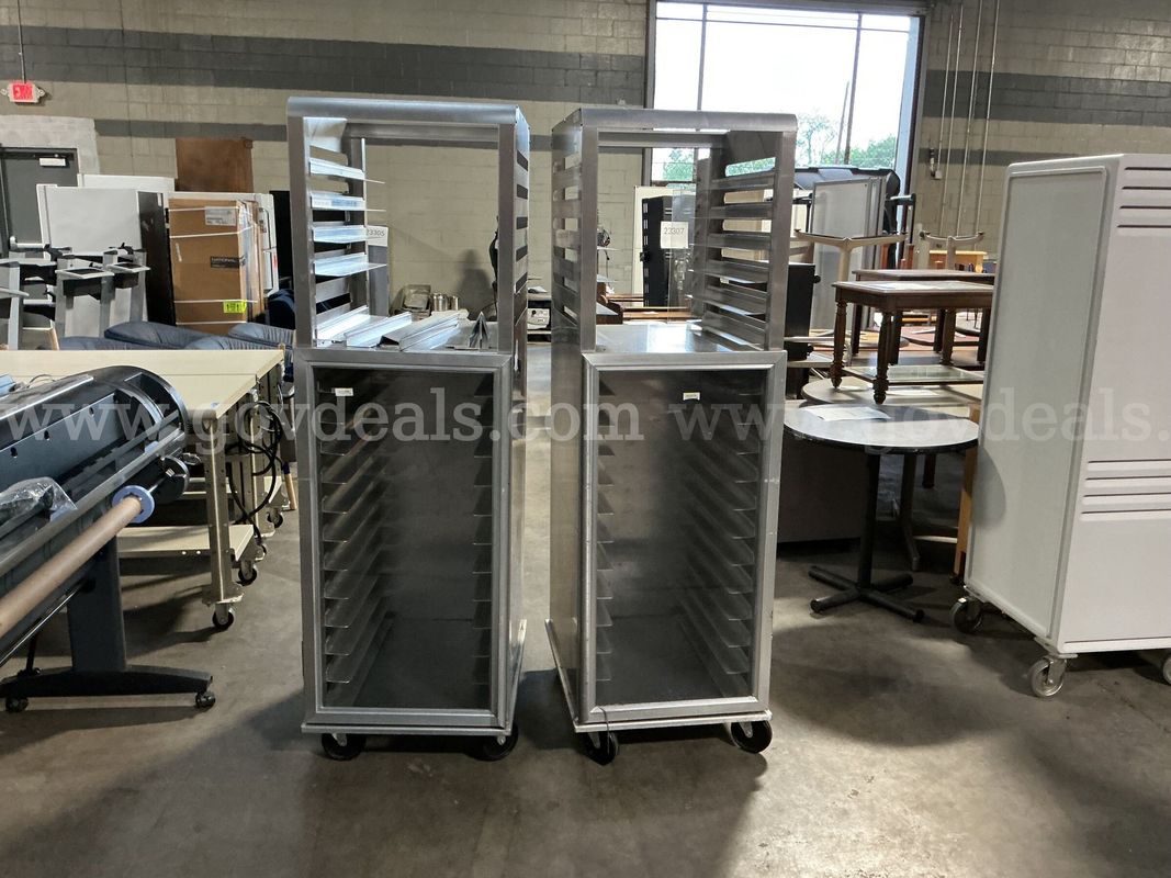 2 - Stainless Steel Bread Proofing and Cooling Cabinets.