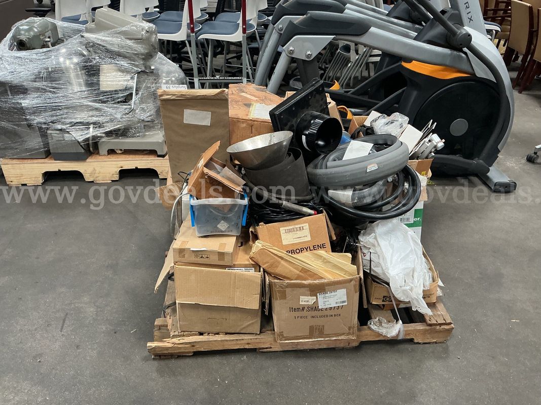 Pallet of Miscellaneous Hardware