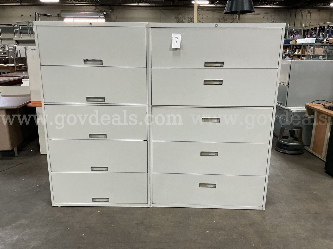 2 - 5 Drawer Lateral Filing Cabinets
