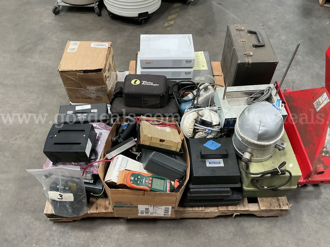 Pallet of Various Laboratory Equipment