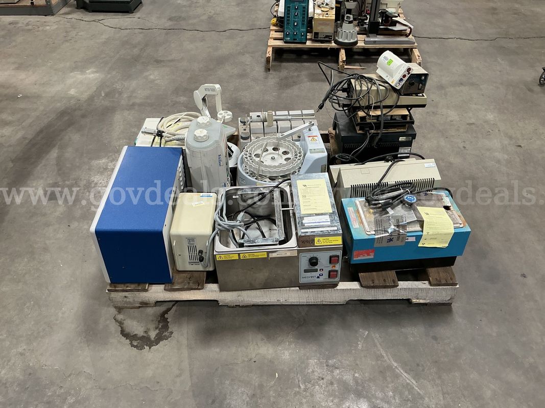 Pallet of Various Laboratory Equipment