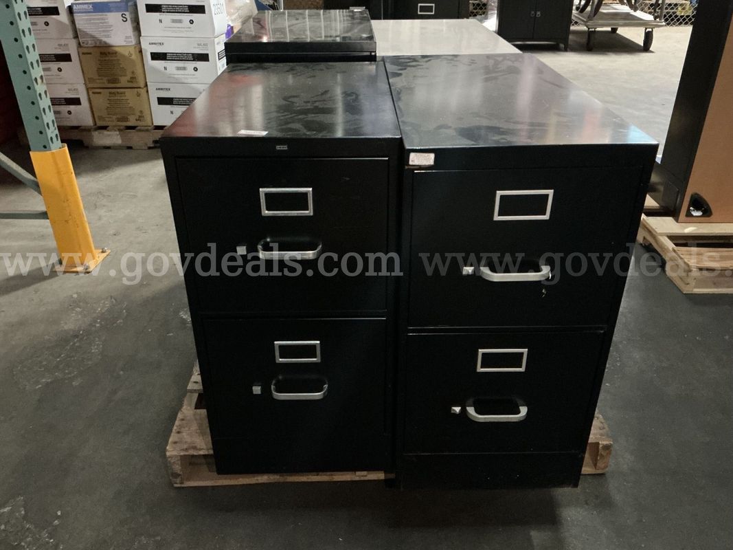 4 - 2 Drawer Filing Cabinets