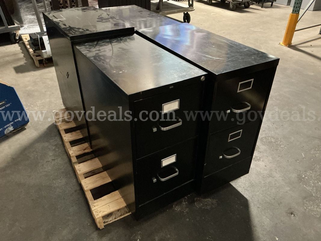 4 - 2 Drawer Filing Cabinets