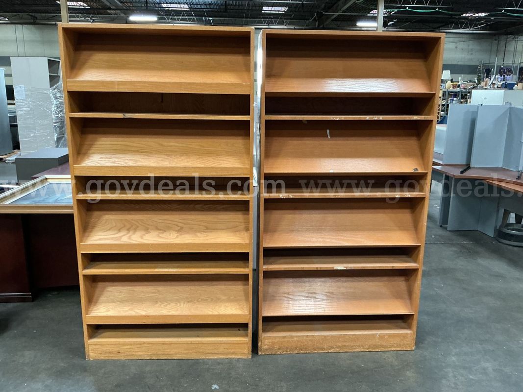 2 - Book Display Shelves.