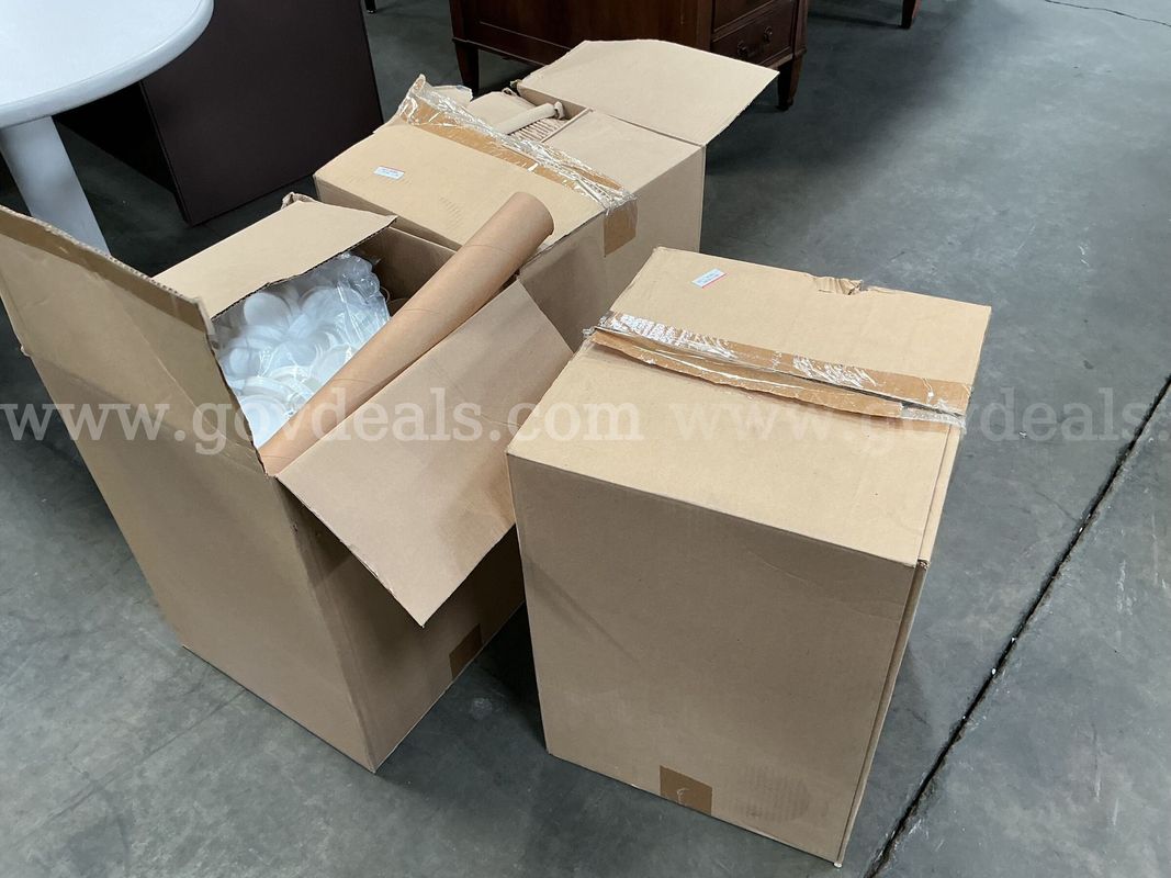3 - Boxes of 19 " Mailing Tubes and Lids