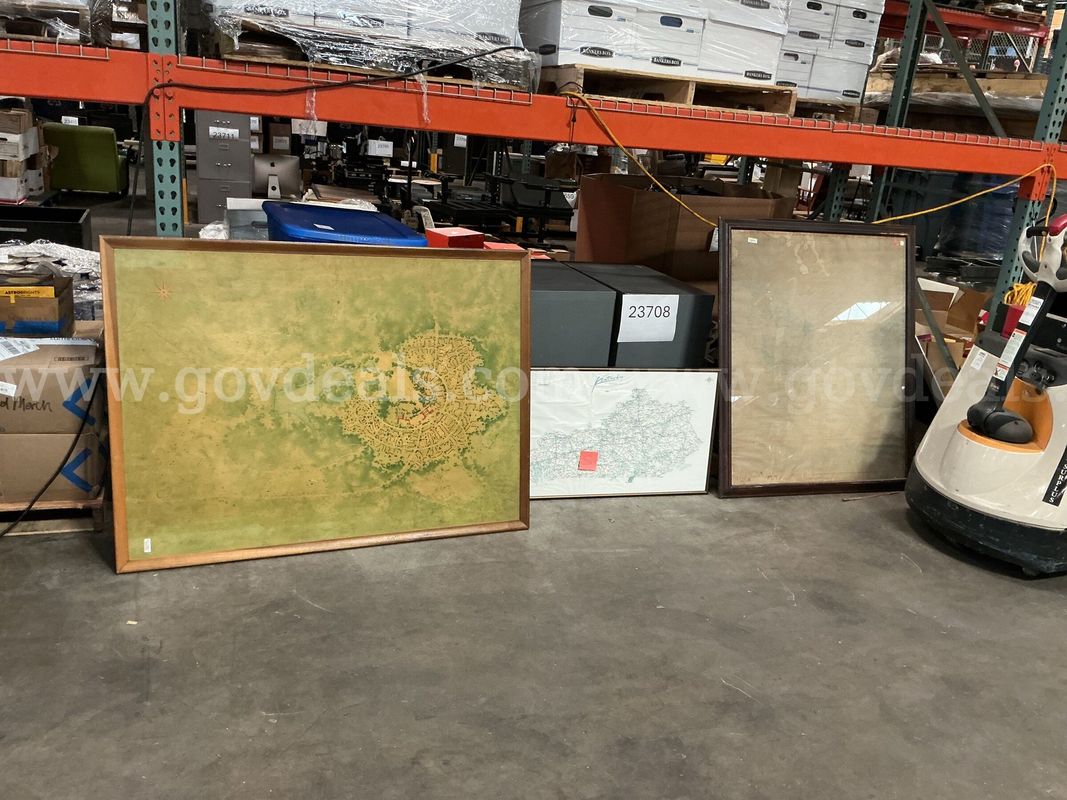 3 - Framed Maps.
