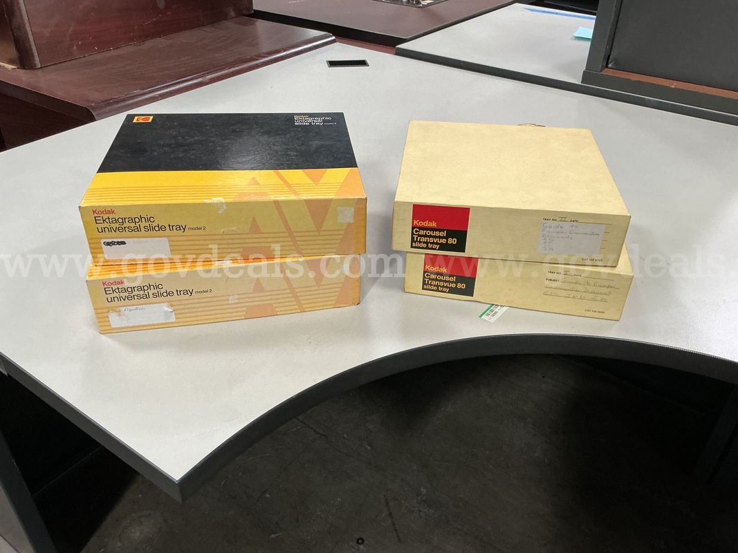 4 - Kodak Slide Trays
