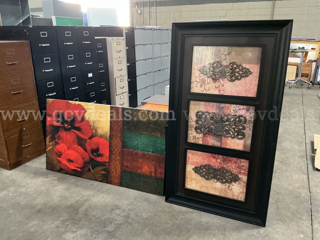 2 - Pieces of Wall Art.