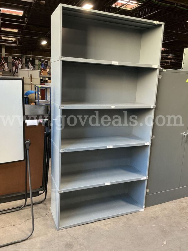 2 - Stacking Shelving Units.
