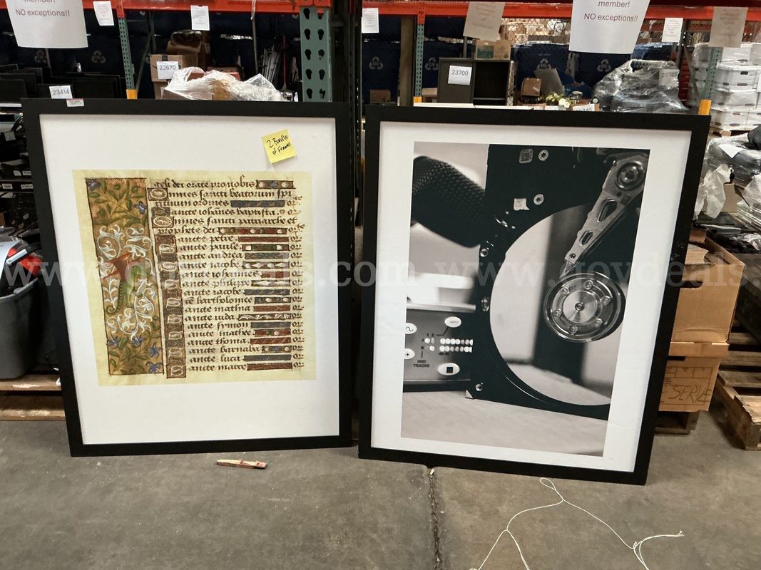 2 - Pieces of Wall Art.