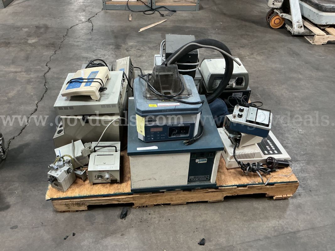 Pallet of Various Laboratory Equipment