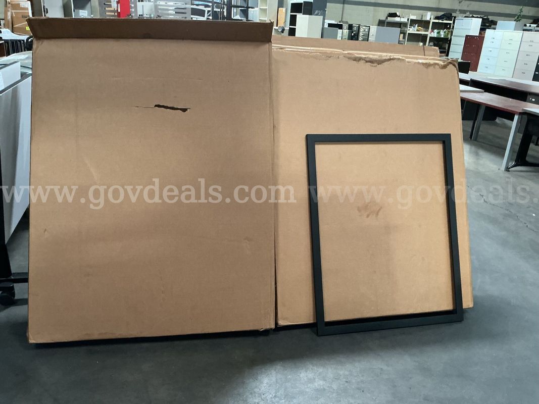 4 - Boxes of 43" T x 35" W Picture Frames.