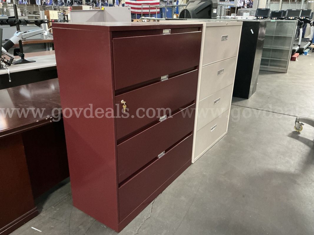 2 - 4 Drawer Lateral Cabinets