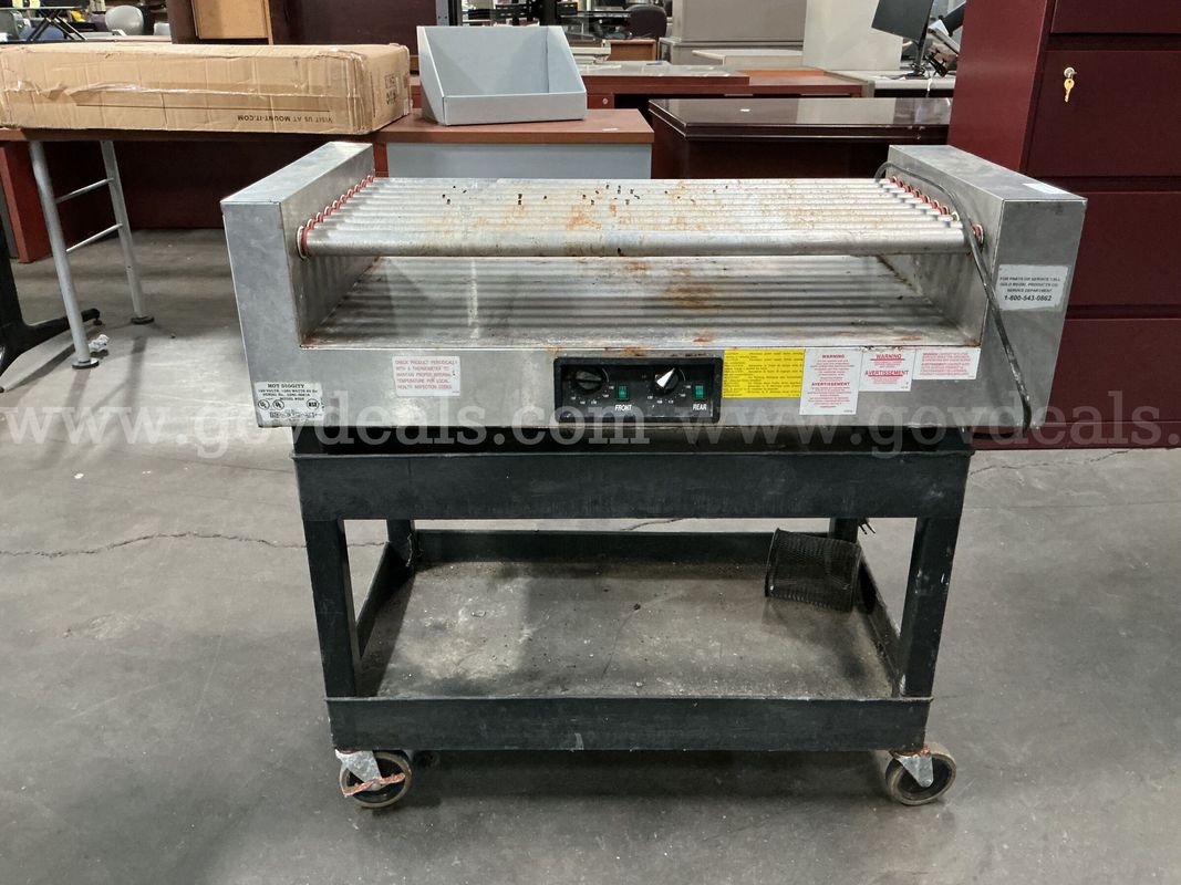 Hot Diggity Hot Dog Rolling Cooker