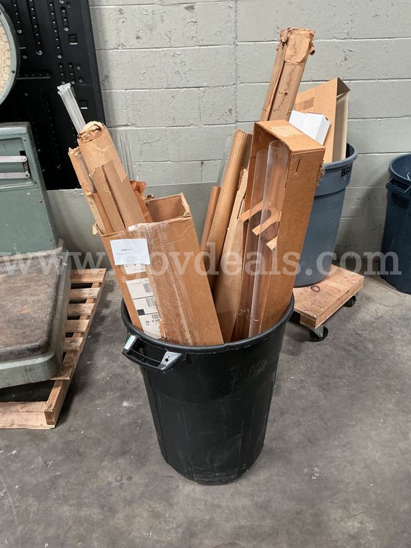 Barrel of Glass Tubing
