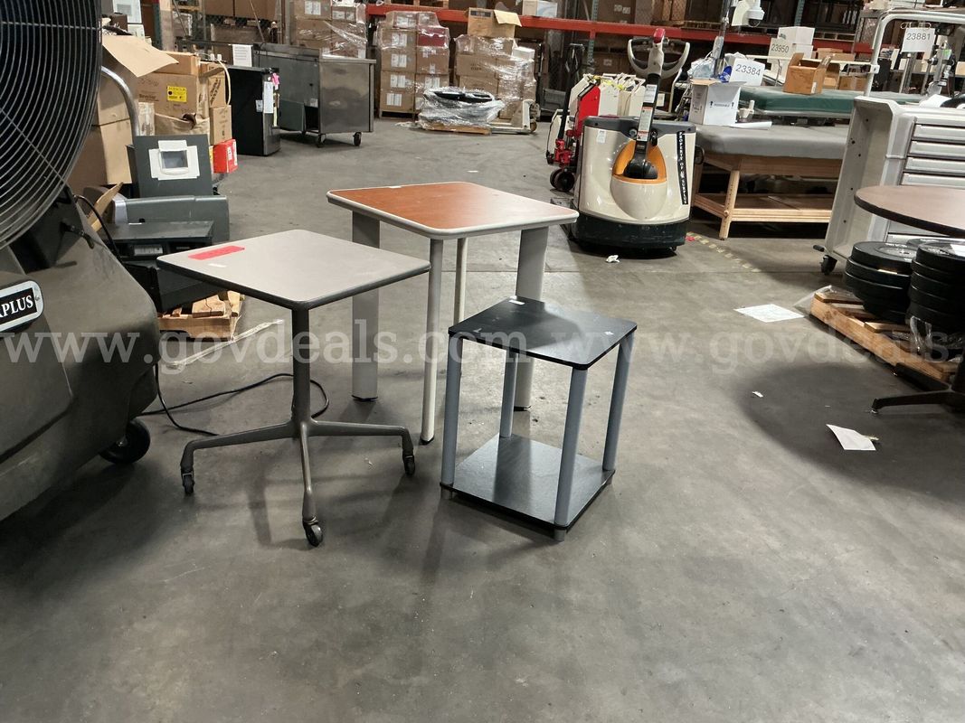 3 - Tables. (Various Sizes)
