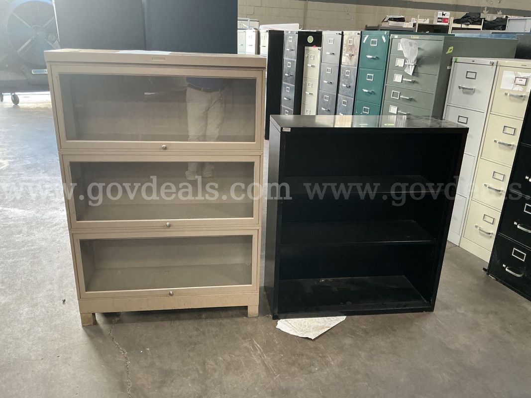 2 - Bookcases.