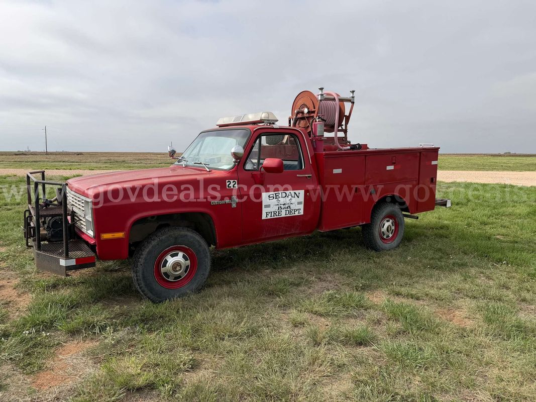 1983 Chevrolet brush truck