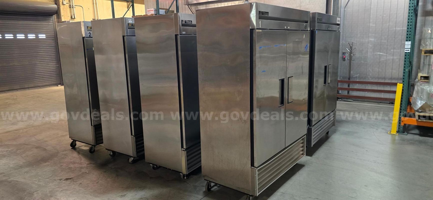 LOT of 7 Two(2) Door Refrigerators and Freezers