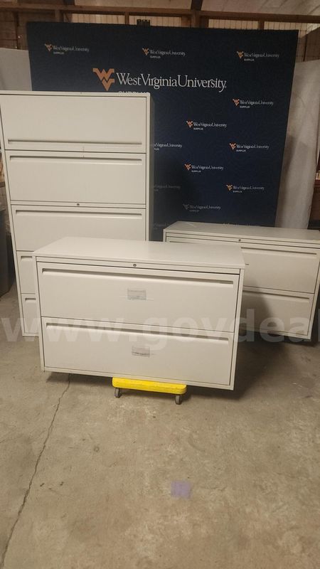 Set of 3. Filing cabinets