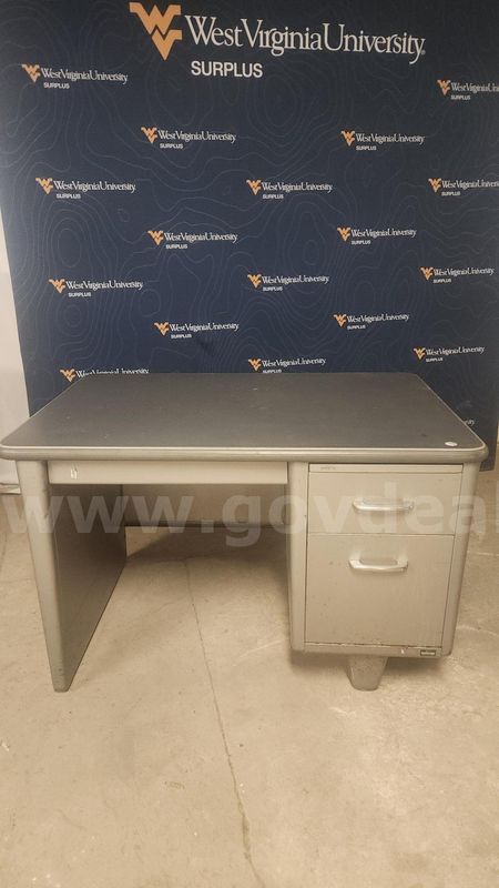 Vintage Steelcase Tanker Desk