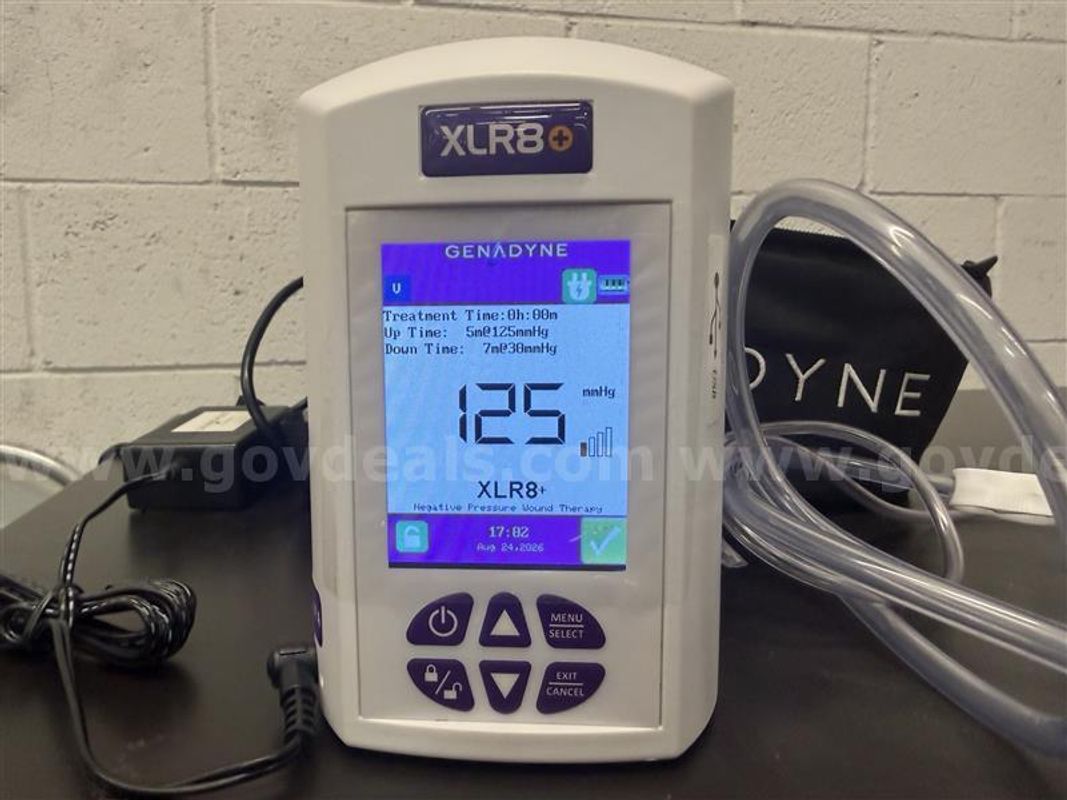 Genadyne Xlr8+ Would Therapy Device, Sn#Xp21796