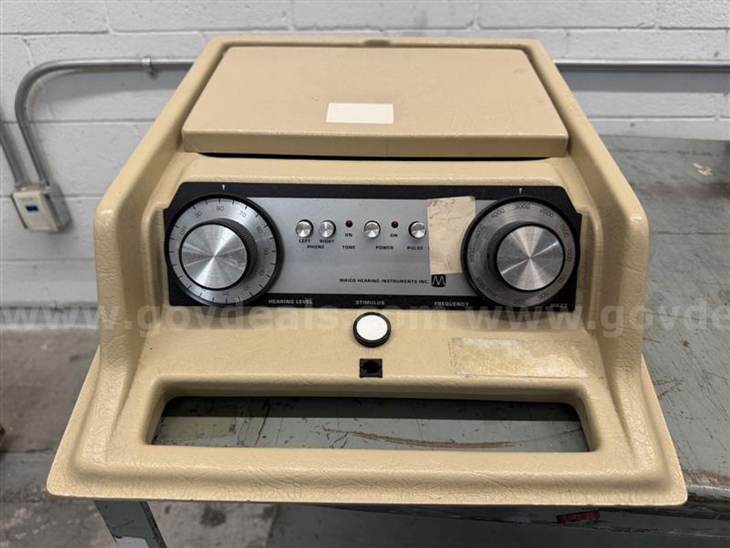 Maico Hearing Instruments Ma27a Series 103 Audiometer, Sn#15096
