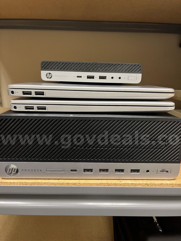 Lot of (4) HP Computers (NO SSDs)