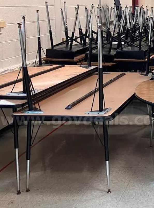 4 Large Rectangular Tables