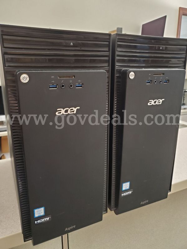 Lot 2 Acer Desktop PCs