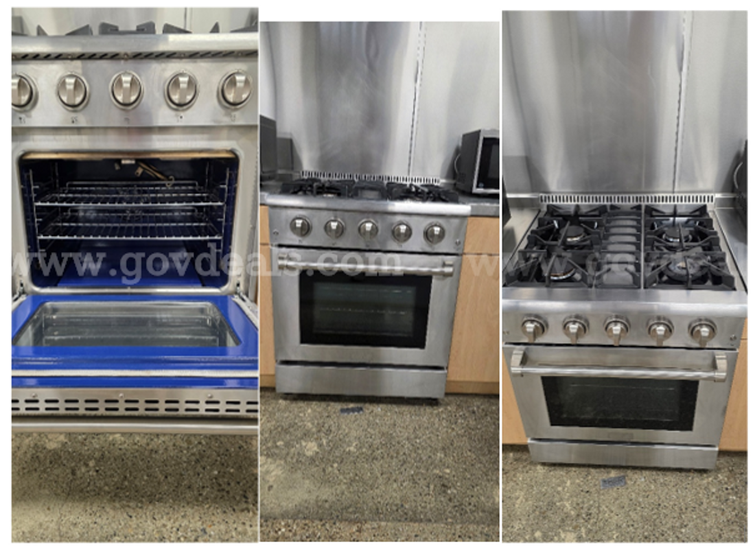 QTY OF 10 - THOR - 30" GAS COOKING RANGE