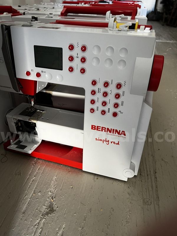 QTY 25 - Bernina Simply Red Sewing Machines