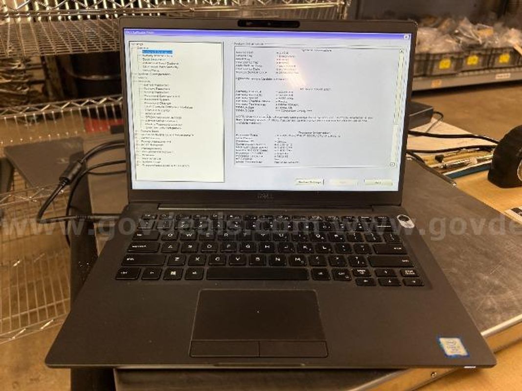 Dell Latitude 7400 i7-8665U @ 1.9 GHz