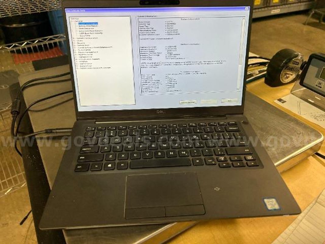 Dell Latitude 7400 i7-8665U @ 1.9 GHz