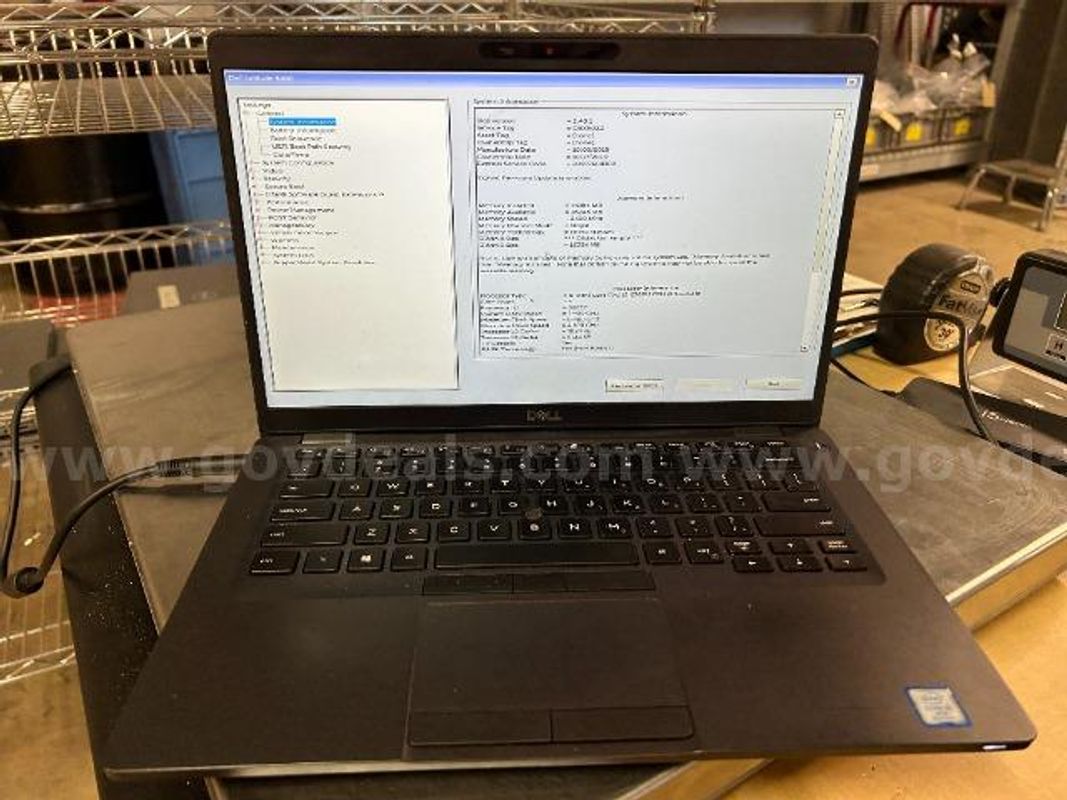 Dell Latitude 5400 i5-8365U @ 1.60 GHz
