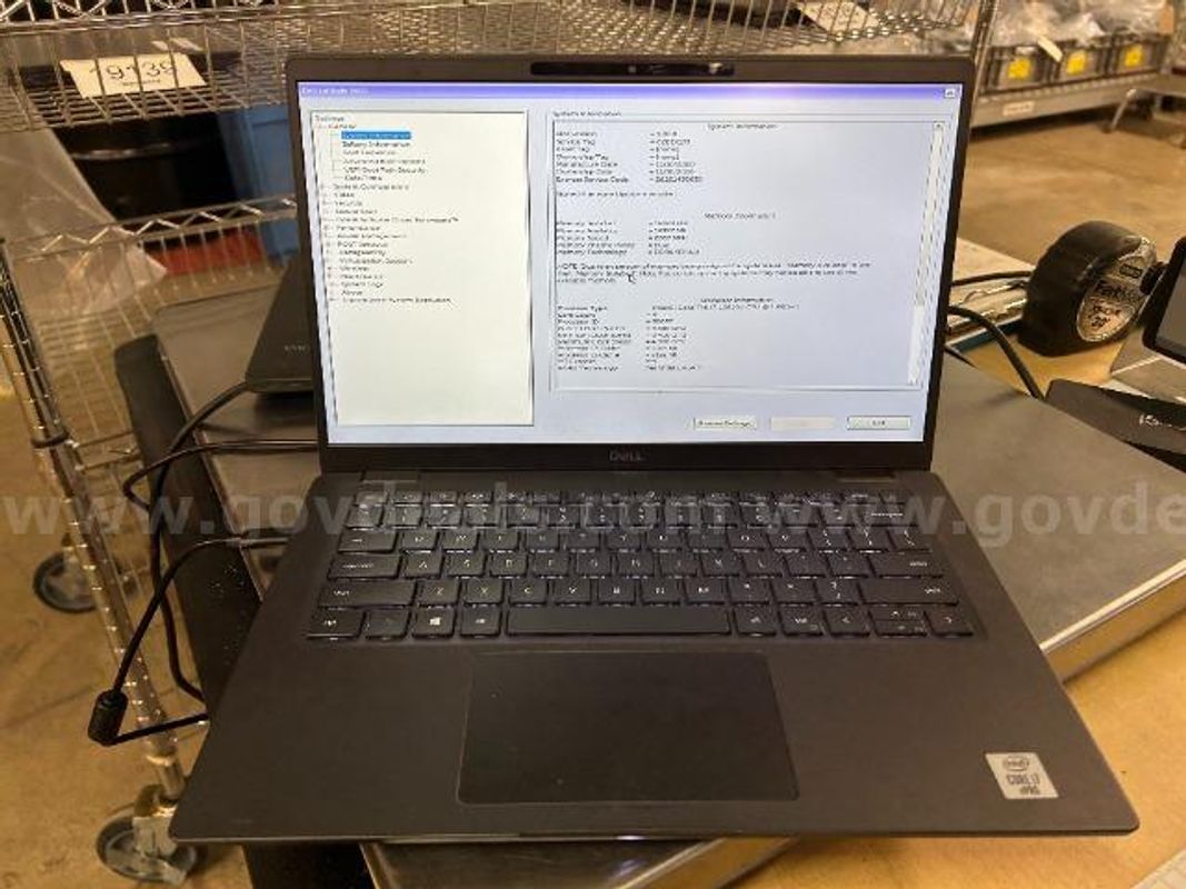 Dell Latitude 7410 i7-10610U @ 1.80 GHz
