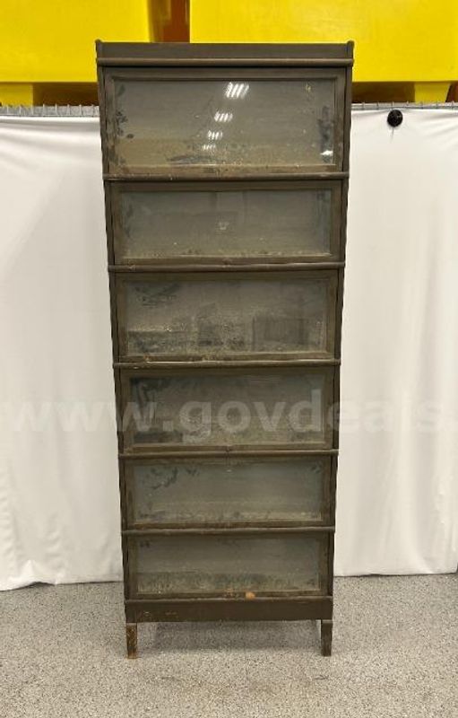 Macey 6 Stack Wood Barrister Cabinet