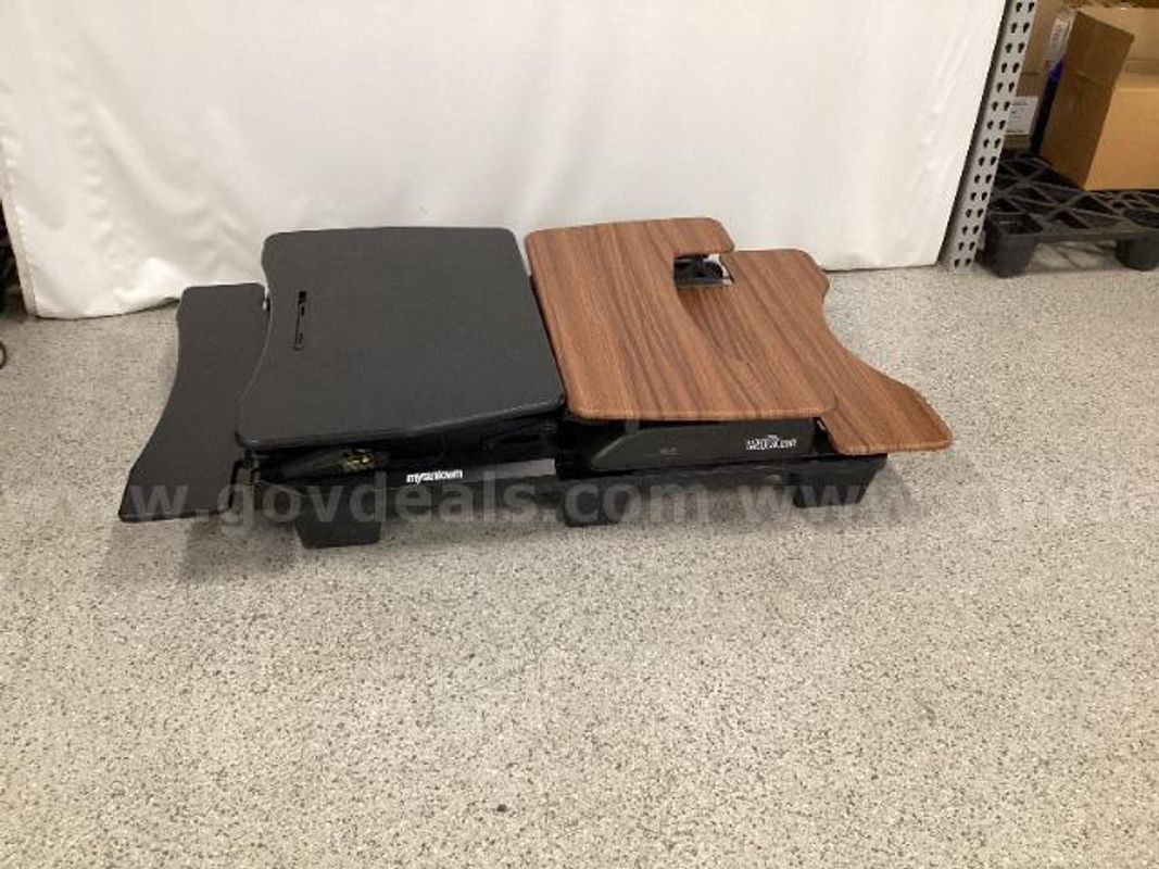 Two Ergonomic Sit Stand Desks