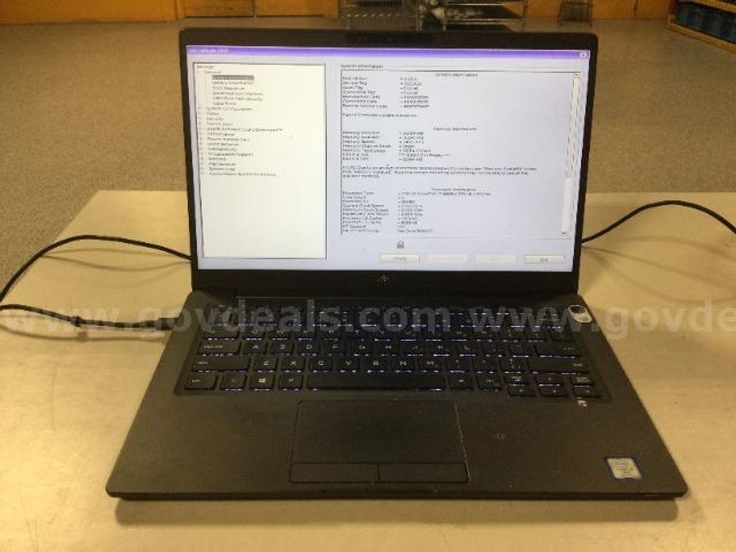 Dell Latitude 7400 i7-8665U @ 1.90 GHz Laptop
