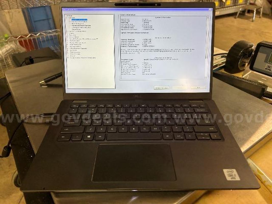 Dell Latitude 7410 i7-10610U @ 1.80 GHz