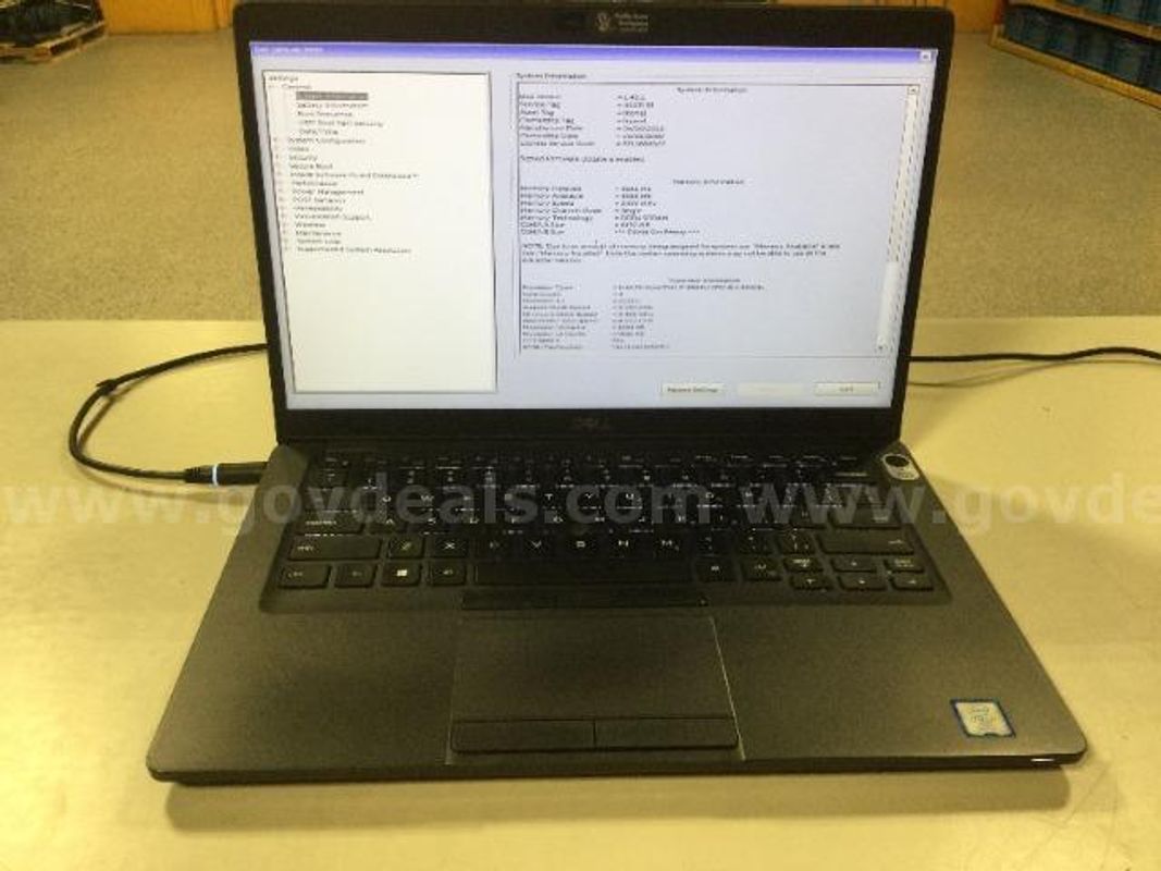 Dell Latitude 5400 i7-8665U @ 1.90 GHz Laptop
