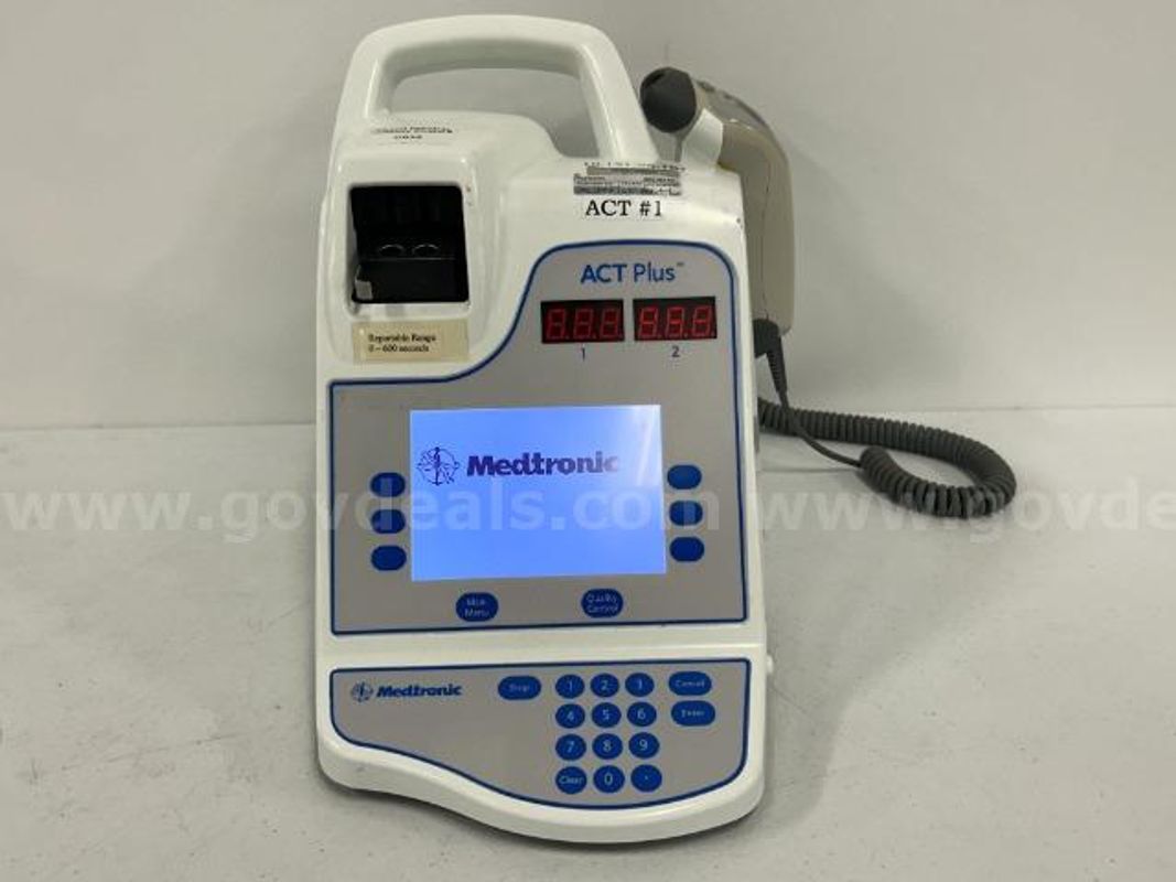 Medtronic ACT Plus Automated Coagulation Timer
