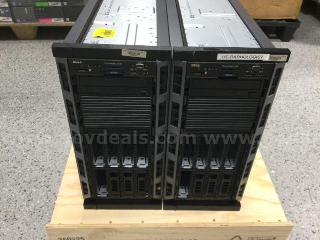 Lot of 2 Dell PowerEdge T630 Servers