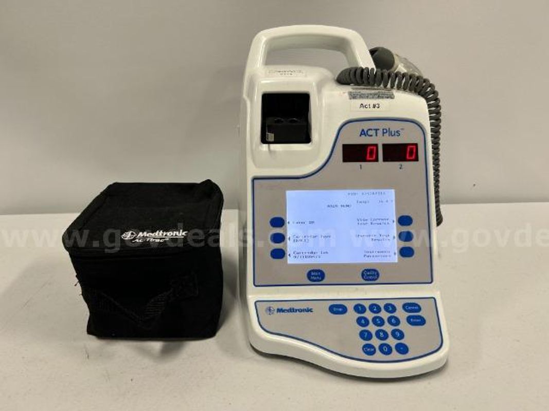 Medtronic ACT Plus Automated Coagulation Timer