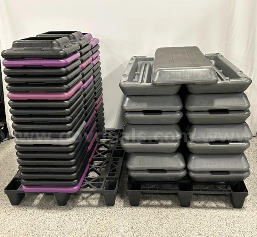 Lot of Step Aerobic Platforms & Risers